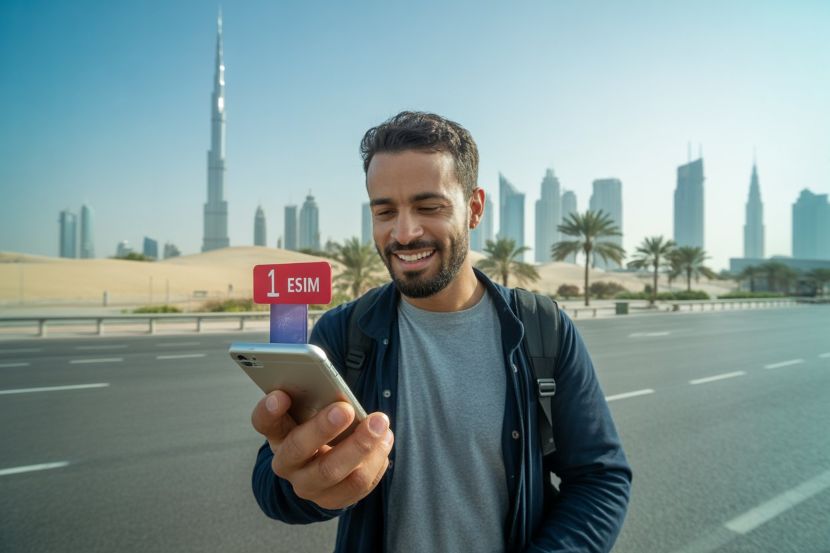 Dubai eSIM Tourist Plan with Unlimited Data