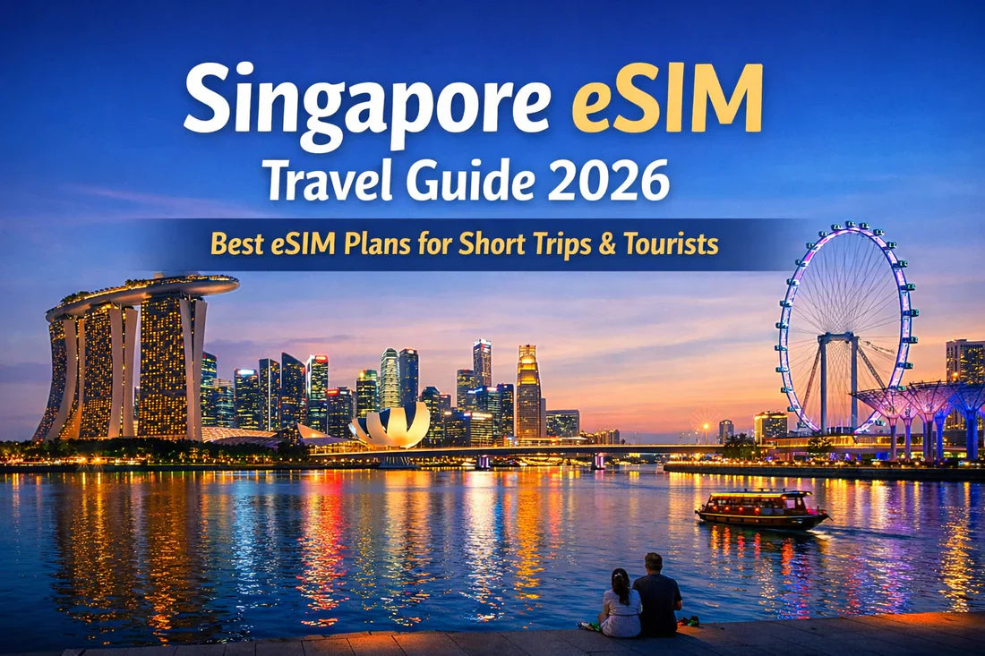 Singapore eSIM Tourist Plan Unlimited Data Fast Internet – Ziesim