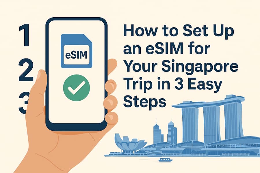 Singapore Travel eSIM Unlimited Data Cheap Price